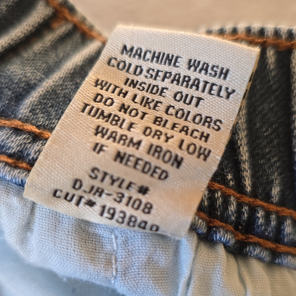 Blue Wide Leg Jeans - Picture 5 of 8